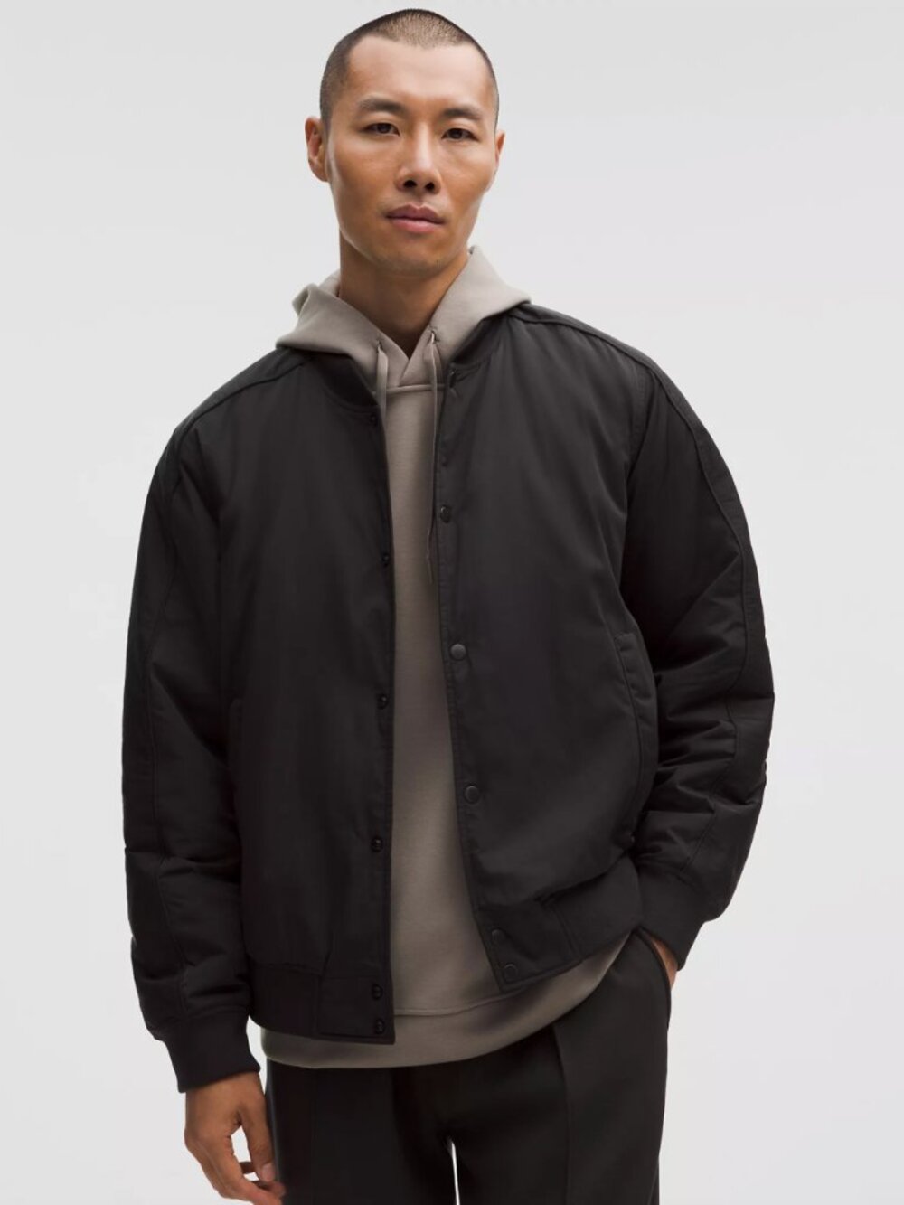 lululemon Men's Collegiate Bomber Jacket Size L